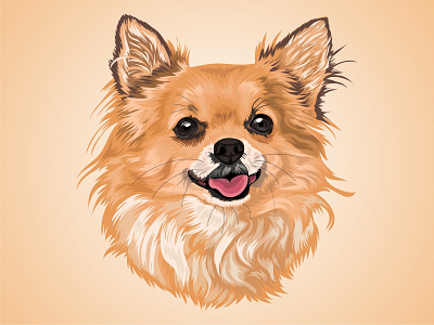 Vector Pet animal cartoon character color design dog drawing illustraion mascot pet vector