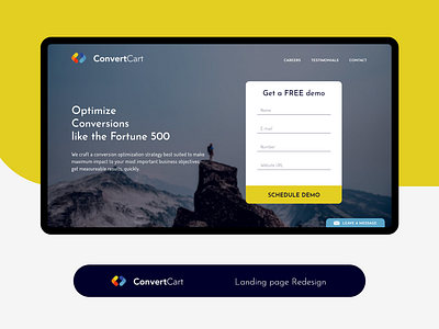 ConvertCart Redesign adobe adobe xd convert cart redesign concept ui ui ux design ui redesign uidesign uiux user interface user interface design web design web redesign website design