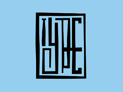 TYPE design type type art type design typography