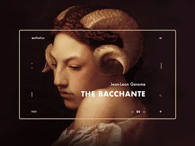 æsthetics design kvpavlov typography ui ux webdesign website