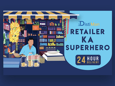 Retailer Ka Superhero : Van branding illustration branding design illustration typography