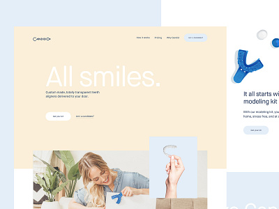 Candid Co Concept design toyfight ui ux web design website