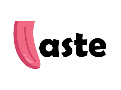 TASTE adobe adobeillustrator animation artist behance cartoon design designer dribbble editor food graphic design graphic artist illustration logodesign taste tasty tongue yum yummy