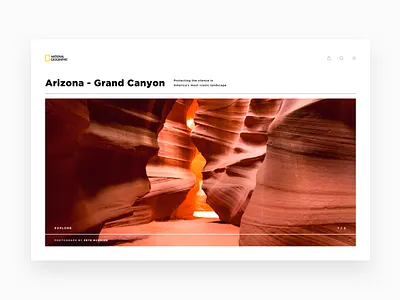 National Geographic Exploring culture explore minimal national geographic nature photography travel ui ui ux