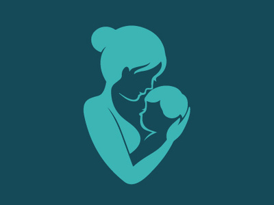 The-best-Love color design illustration love mother vector