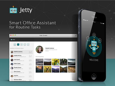 Smart Office Assistant adobe photoshop cc design interaction design mobile app mobile app design sketch ui ux