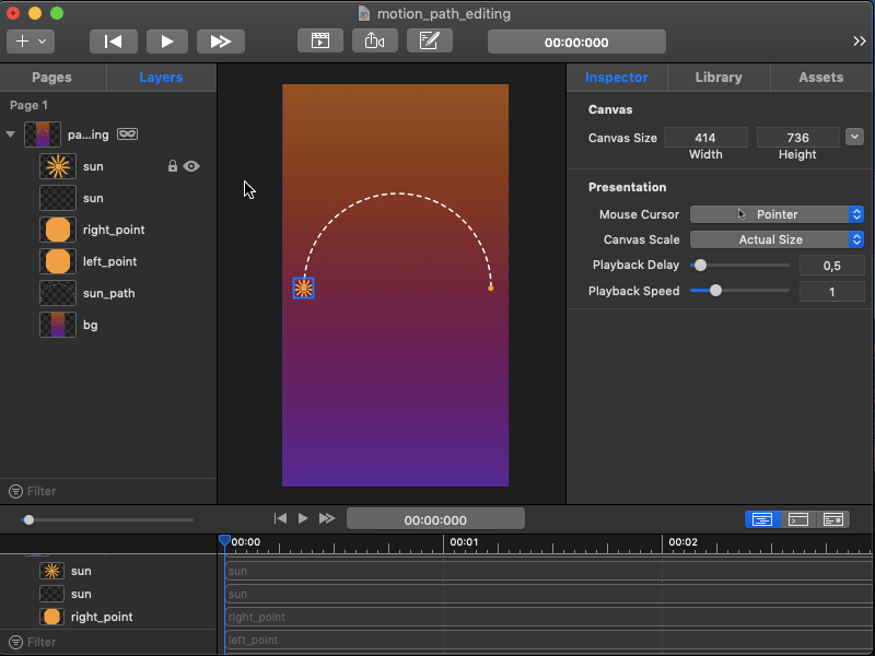 How to Create Custom Motion Path in Kite animate on custom motion path animation animation path custom motion path gif how to kite compositor path editing