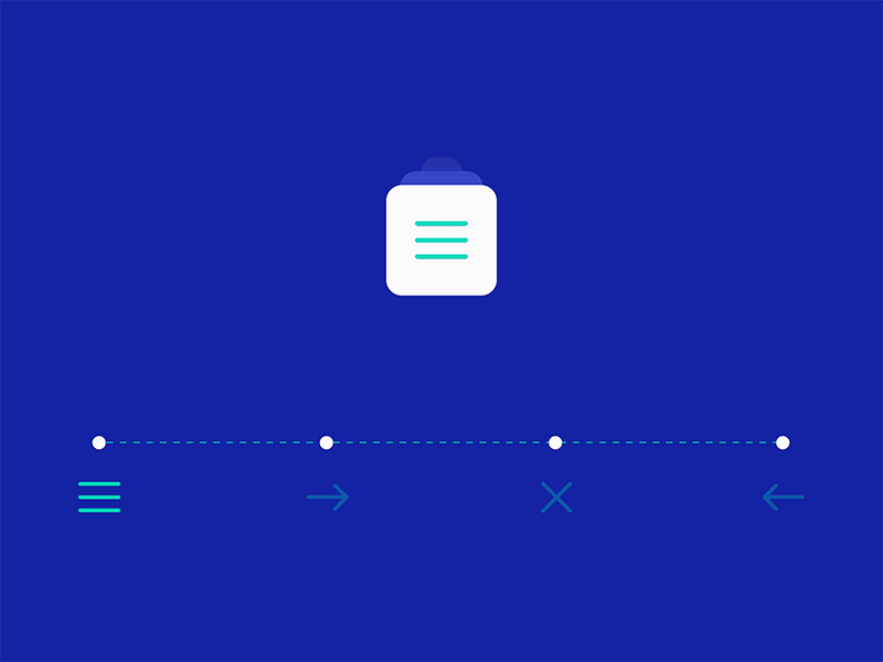 Icon Animation after effect animate animation design dribbble illustration loading ui web