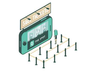 The Spot App app illustration illustrator mobile app mobileapp phone phone app social app social media