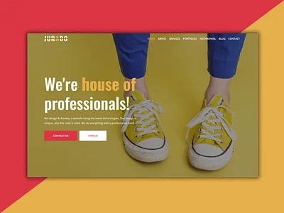 Jurado - Multipurpose Portfolio Template agency portfolio clean css3 flat html5 minimal personal portfolio portfolio professional responsive design responsive layout ui ux web web design