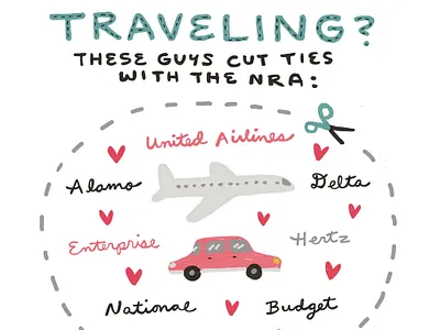 Gunsense Holiday Gift Guide america hand drawn hand drawn font holidays illustration ipad paper app resist resistance travel typography