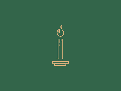 We are Ritual: 05 420 candlestick cannabis design find fire flat geometric gold green icon illustration light marijuana modern mono weight monoline ritual ritualhouse vector