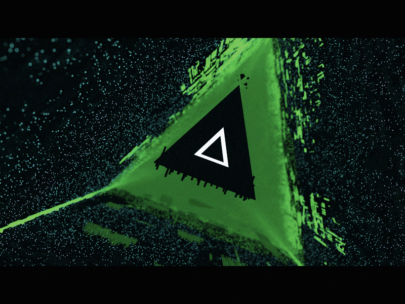 Generative Triangle Art animation blender blender3d design geometric geometric design geometry motion motion animation