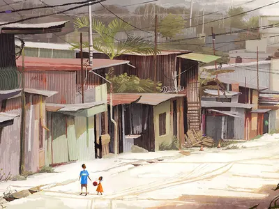 Costa Rica animation art art color costa rica digital painting environment design illustration painting production design visual development