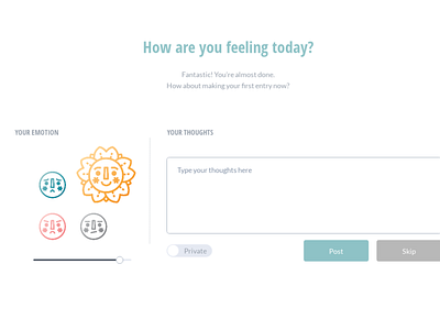 Brain Mate (diary entry) design