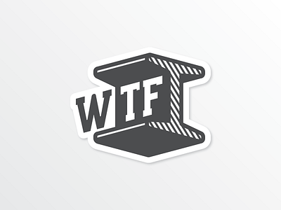 WTF sticker