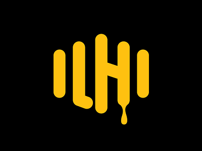 Lil Drip - Local Honey Logo brand branding design honey identity illustration logo vector