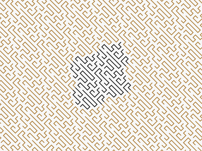 Labyrinth brand branding design illustrator labyrinth location maze pattern scouting