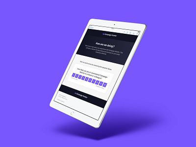 Campaign Monitor Net Promoter Score survey brand email email design emaildevelopment emailmarketing nps responsive survey ui ui ux design ux