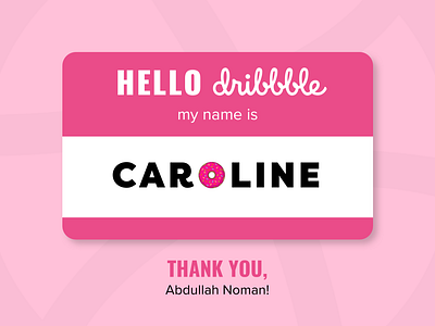Hello, Dribbble! debut debut shot design hello