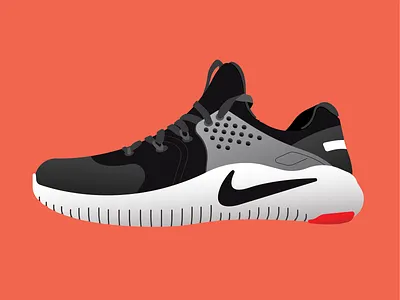 Shoe Illustration illustration illustrator nike shoe