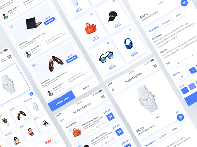 E-Commerce UI Kit app business clothes e commerce e commerce app e commerce ui fashion ios kit mobile modern saad saadkhan sell shop store ui ui ux designer