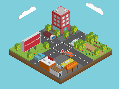 Cross Road adobe illustrator city crossroads design design art graphic design graphic art illustration isometric isometric design isometric illustration perspective pixel pixel art road street vector vector art