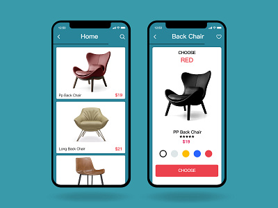 100days challenge furnitrue -day 2 100day app design financial app furniture illustration ui uidesign ux web