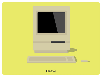 History of Mac #4 design illustration web