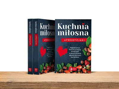 Book Cover - Love kitchen. Aphrodisiacs book book cover cookbook cover cover design cover layout design guide