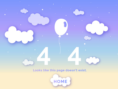 Daily UI | 008 — 404 Page 404 error page 404 page adobe illustrator dailyui dailyui 008 dribbble ui design