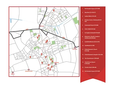 London City Tour audio boogaert city clean custom interactive interactive map london map mathijs mathijs boogaert tour