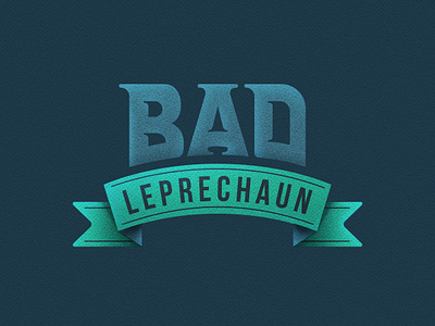 Bad Leprechaun Logo branding design icon illustration lettering logo type typography web