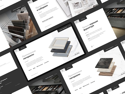 Alium - landing page alium interiors landing page site web