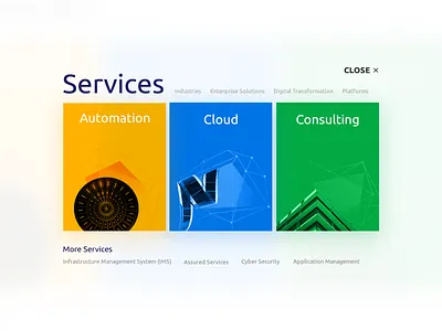 Sidebar fintech information information design side menu side panel tech design technology