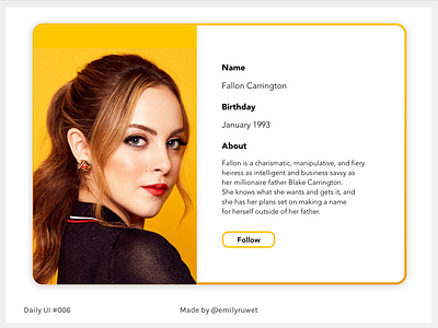 Dailyui 06 dailyui sketch app uidesign user profile uxdesign