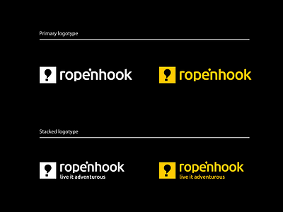 Rope'nhook Logo CIAV app brand branding creative egypt icon illustration logo logos minimal san serif typography ui visual