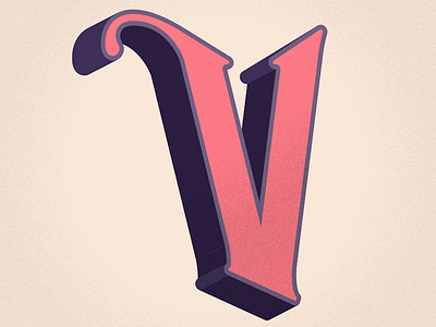 V for Vivs lettering typogaphy typography design