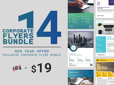 Corporate Flyer Bundle abstract design. photoshop file abstract flyer business flyer card catalog corporate corporate design design flyer flyer design invitation flyer minimal minimal design portfolio typography ui