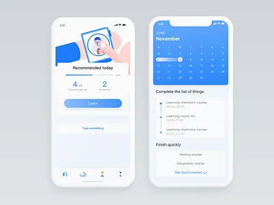 Education App 03 ui ux 图标 应用 设计