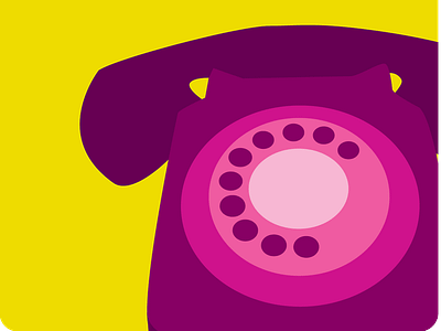 Telephone adobe design design art indesign vector