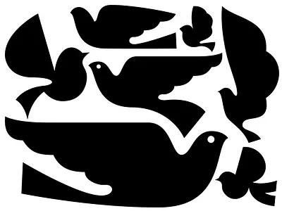 I am a bird now 🐦 atlanta christmas flight flock illustration