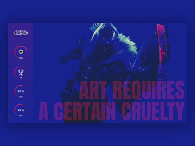 League of legends - Jhin abstract daily dailydesign dailyux design designer homepage illustration landingpage leagueoflegends lol ui ui ux design ui ux user experience user interface ux web web design webdesign