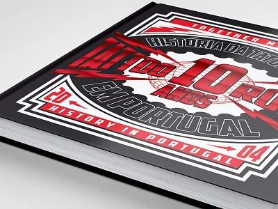 hardcover book - Tattoo History Portugal art director book book design cover cover design pagination tattoo art tattoo portugal tattoobook