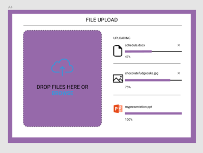 File upload 031 dailyui dailyui031 design designer prototype ui uidesign uidesigner ux