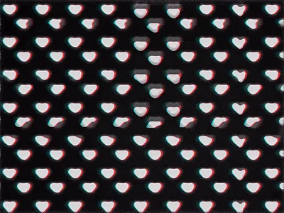 Heart Pattern gimp glitch heart noise pattern