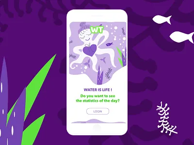 Octopus flat design illustration ui uı design vectorillustration web web illustration