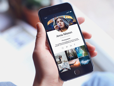 Daily UI 006, User Profile daily ui daily ui 006 photo app ui ux design