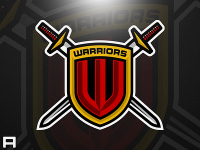 Warriors Logo brand identity branding esports for sale illustration logo logodesign mascotlogo sports sportslogo w w logo warriors warriors logo