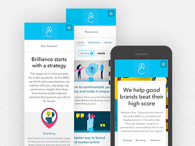 MAC Website — Mobile mobile mobile design mobile screen ui ui design website